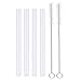 Replacement Straws for CamelBak Kids Bottle, Accessories Set Include 4 BPA-FREE Straws and 2 Straw Cleaning Brushes