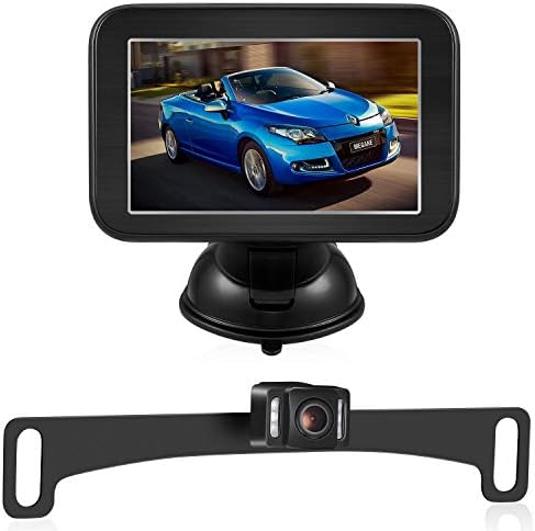 trohestar Wireless Backup Camera and Monitor Kit, Car Rear View Camera with 5 Inch TFT LCD IP69 Waterproof Super Night Vision, Reverse Camera for Cars, RVs, Jeep, Vans, Camping