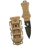 MCNETT FIXED BLADE TACTICAL KNIFE - TAN