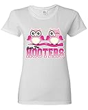 Shop4Ever® Save The HOOTERS Women's T-Shirt Breast Cancer Awareness Shirts