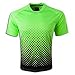 Ventura Short Sleeve Goalkeeper Jersey – Lightweight, Moisture-Wicking, Sublimated Design for Adult Soccer Goalies Neon Green