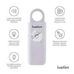 Ivation Personal SOS Alarm Keychain | Self-Defense
