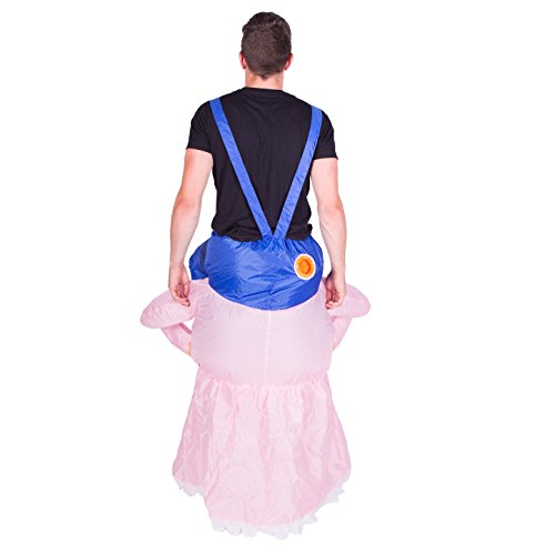Bodysocks Adult Inflatable Grandma Fancy Dress Costume
