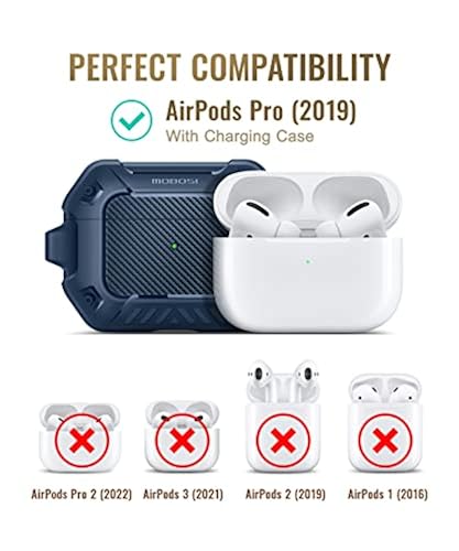 Charging Case Airpods Pro Case Hard MOBOSI Compatible With AirPods