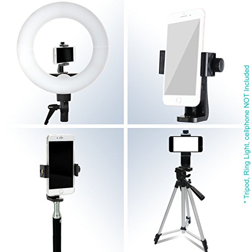 image for LS Photography Angle Adjustable 360 Degrees Smartphone Holder Tripod a