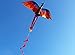 HENGDA KITE-Classical Dragon Kite 55inch x 47inch Single Line with Tail