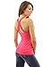 PattyBoutik Women Crochet Inset Ruched Detail Tank Top (Pink Medium)