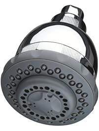 Culligan WSH-C125 Wall-Mounted Filtered Shower Head with Massage, Chrome Finish