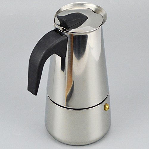 Stainless-Steel 2-Cup Electric Percolator,Coffee Maker Stovetop Coffee Pot with Coffee Percolator Design(Silver)