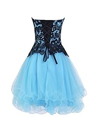 Vestidos cortos de fiesta E s con escote de corazón, para graduaciones o fiestas, juveniles