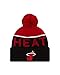NBA Miami Heat HWC Ne15 Sport Knit Beanie, One Size, Black