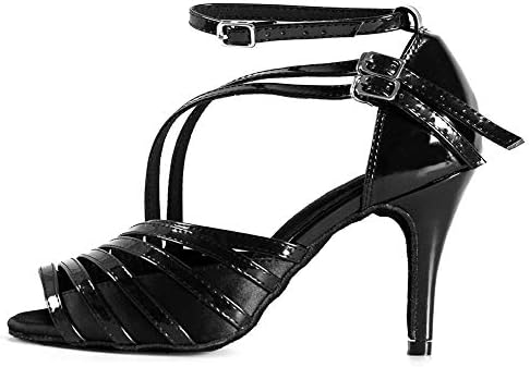 Women's Ballroom Latin Dance Shoes Salsa Samba Tango Bachata Kizomba Social Dance Shoes for Women and Girls,Model USYCL028