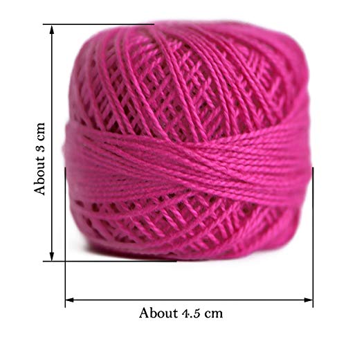Crochet Thread Set BallsCrochet Cotton YarnSize 8Crochet Thread