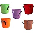 Bootstrap Farmer Grow Bags 7 Gallon Multi-Color 10 Pack