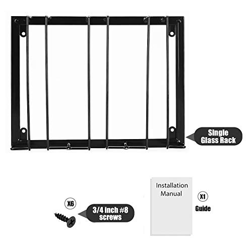 6 DEFWAY+Wine+Glass+Rack+Organizer