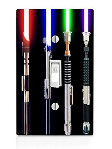 Sabers Light Switch Plate