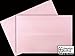 Pink Pastel 50 Boxed A7 (5-1/4 x 7-1/4) Envelopes for 5 X 7 Invitations Showers Announcements from The Envelope Gallery