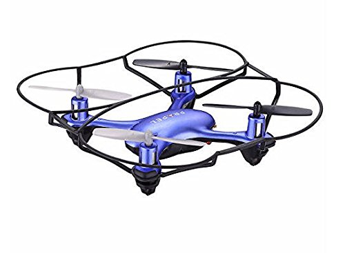 Propel Zipp Nano 2.4Ghz Indoor/Outdoor High Performance Drone 360 Stunt Rolls, Blue