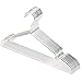 HOUSE DAY Metal Hangers 20 Pack Strong Metal Wire Hangers 16.5 Inch, Coat Hanger, Standard Hangers, Suit Hangers, Clothes Hanger