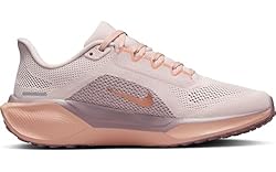 Nike Women's Pegasus 41 Sneaker, Silt Red/Metallic
