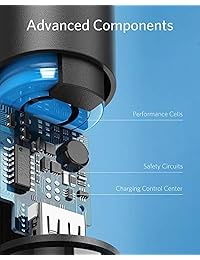 Anker PowerCore 5000 Cargador portátil, batería externa ultracompacta con tecnología de carga rápida, banco de energía para iPhone, iPad, Samsung Galaxy y mucho más, Negro