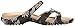 crocs Women's Meleen Twist Graphic Flat Sandal, Black/Floral, 9 M US