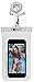 Kobert Waterproof Cell Phone Case (Pro White), Dry Bag Pouch for iPhone 8, 8 Plus, X, 6s, 6s Plus Samsung Galaxy s7, s7 Edge, s6, Any Phone up to 6 Inches - White Strap and Armband