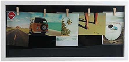 HUSOAR N1350 11x22 Picture Frame Design for The Home, Succinct(White)