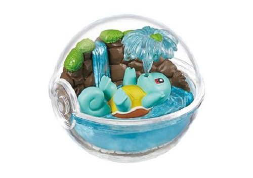 Re-Ment Pokemon Terrarium Collection 2 Pokeball Diorama Figure 2. Squirtle (single) Shokugan Figure/Gum