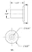 Panorama Stainless Steel Protector Sleeve Grommet for 1/8