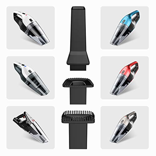 Holife 3 Pack Handheld Vacuum Cleaner Accessories (Brush Attachment, Wet Nozzle, Crevice Nozzle