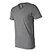 Bella Canvas Comfortable V-Neck Jersey T-Shirt, Large, Deep Heather