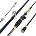 Sougayilang Spin-Casting Fishing rods,Ultra Light,24-Ton Carbon Fiber,Portable Travel Fishing Poles for Freshwater Saltwater.6.9FT Gold CATING