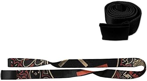 Style Of Art Printing Of 3D Graphics Of Adjustable Waistband Metal Buckle Outdoor Leisure Belt