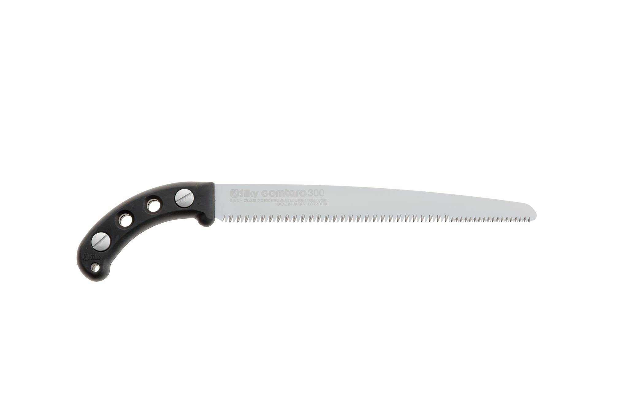 Silky Gomtaro Pro-Sentei 300 mm Japansäge – Sonderedition mit Fein- und Grobverzahnung, geradem Blatt, Hartchrombeschichtung, Gummigriff und Köcher für präzise Schnitte in Garten und Obstbau 8