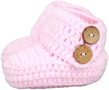 zefenKnit Crochet Baby Booties Newborn Socks Handmade Shoes Deep