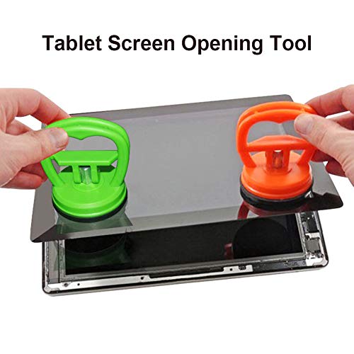 6 Pack Heavy Duty Suction Cups Screen Suction Cup Phone Computer Replacement Screen Repair Tools Compatible for iPad, iMac, MacBook, Tablet, Laptop, iPhone, Samsung, Huawei etc LCD Screen Opening Tool