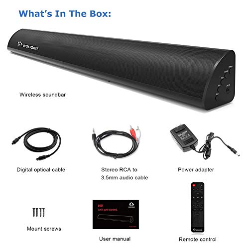 6 Bluetooth+Soundbar+Subwoofer+Mountable+S05