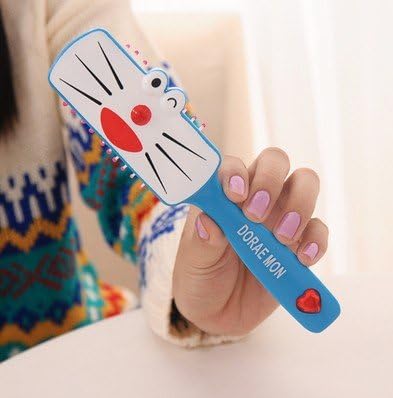 Turboxrossing® - Portable Cute Cartoon Cushion Massage Comb Long - Doreamon