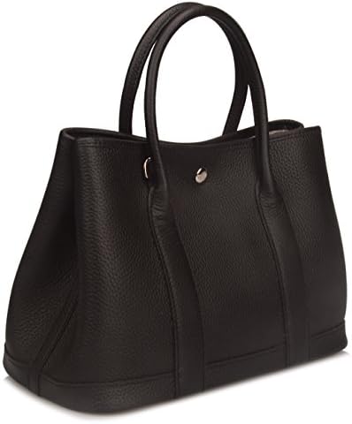 Qidell Women's Genuine Leather Tote Bag Top Handle Handbags Shoulder Handbags