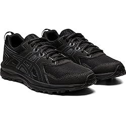 ASICS Women's Trail Scout, Black/Carrier Grey, 5