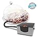 Gourmia GSM220 Portable Infusion Food & Beverage Smoker to Enhance Taste - Battery Operated - Compact & Convenient - Free E-Recipe Book Included