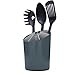 Joseph Joseph Segment, Utensil Pot with Dividers, Grey