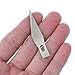 DIYSELF 50 PCS Exacto Knife Blades, High Carbon Steel 11 Blades Refill Art Blade with Storage Case for Craft, Hobby, Scrapbooking, Stencil