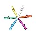 Petift 6 Colors 18 Pack Metal Kazoo Musical Instruments Flutes Companion With 18 Pieces Kazoo Diaphragms for Guitar,Ukulele, Violin, Piano Keyboard for Kids Music Lovers