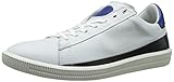 Diesel Men's Dyneckt S-Naptik Fashion Sneaker, White/Mazarine Blue, 9 M US
