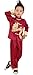 AvaCostume Traditional Chinese Boy Dragon Kung Fu Outfit Tang Costume, Red, 12