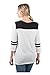 Ultra Game NFL Women's Super Soft Raglan Vintage Baseball T-Shirt, Las Vegas Raiders, White, Large