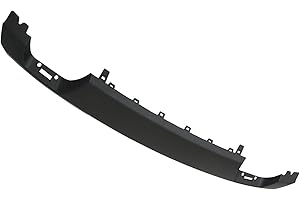 Matte Black Front Bumper Skid Plate Lower Valance ML34-17F771-ACW Compatible with F150 2021-2023 Replace# ML34-17F771-ACW