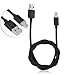Antoble LED USB Charging Sync Data Cable for Barnes & Noble Nook Color BNRV200 BNTV250 BNTV250A Tablet